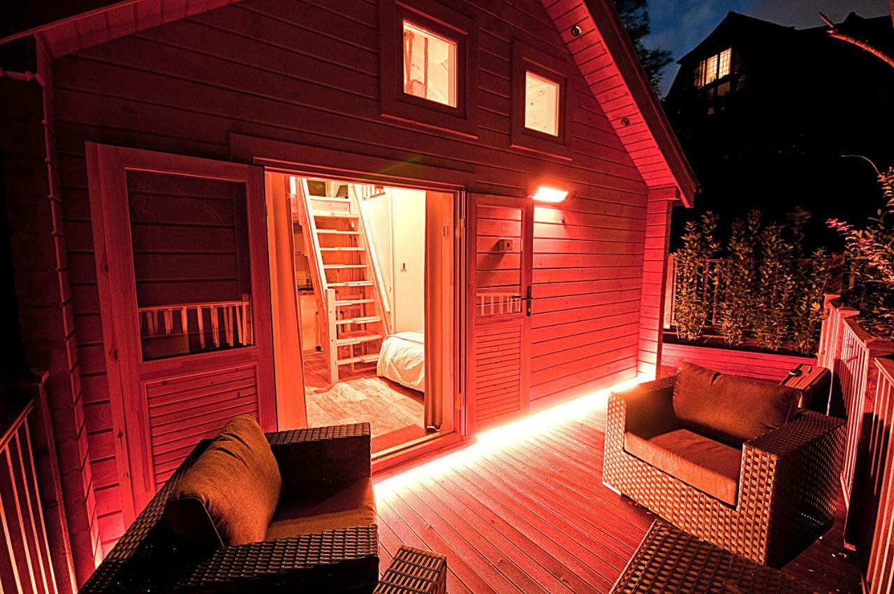 Alum Chine Log Cabin Villa Bournemouth Esterno foto